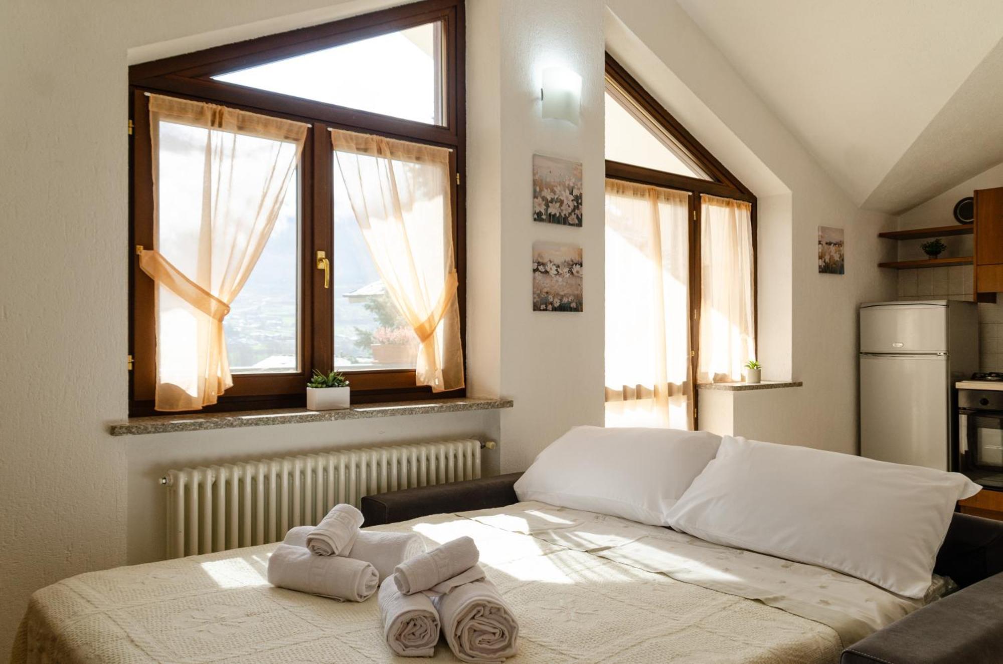 Sarre Skyline Apartment - Relax In Valle D'Aosta Dış mekan fotoğraf
